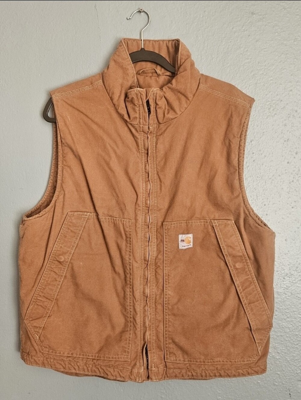 Carhartt Fire Resistant Rust-Tone Insulated Duck Vest